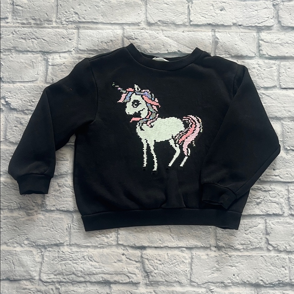 H&M sequence flip sweater